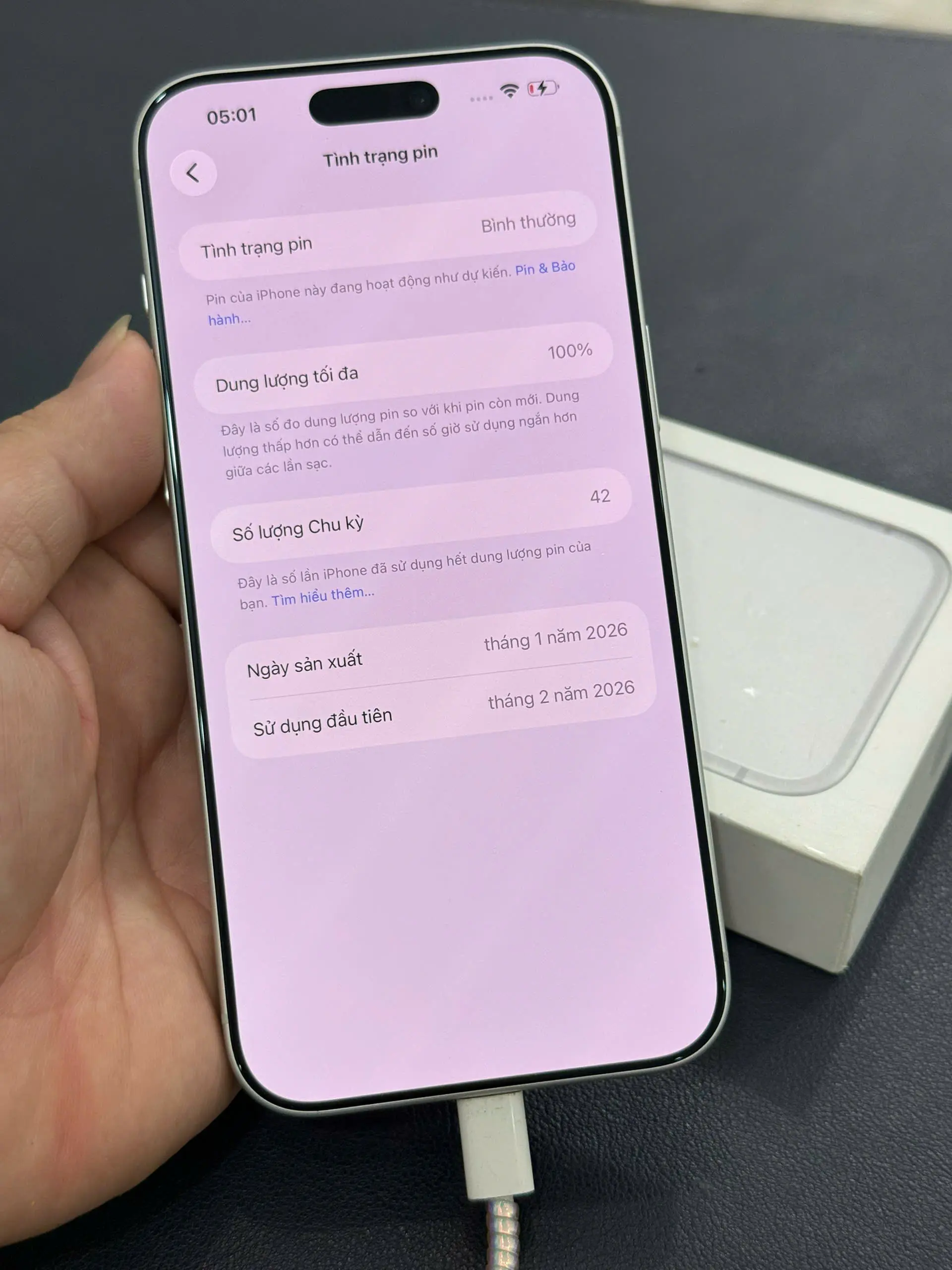 Iphone 16 Pro Max được kiểm tra kỹ lưỡng